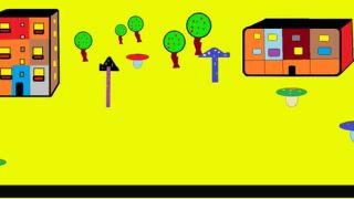 My animatin space car second version