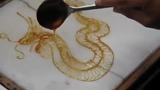 Kreslenie cukrom