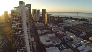 Drone crash.