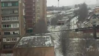 Raketový útok na obytnú zónu Kramatorsk (Ukrajina)