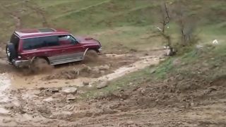 Gruzínska offroad šmykľavka