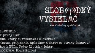 V prvej línii 18.02.2015 MUDr. Peter Lipták