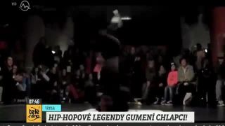 Gumení Chlapci a Dexterova škola breaku v Teleráne 2014