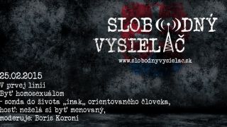 V prvej línii 25.02.2015 Byť homosexuálom