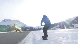 Na snowboarde v rýchlosti 125 km/h