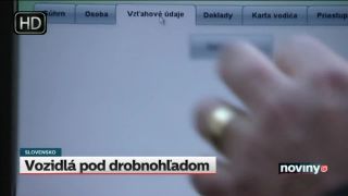 Policajne lustrovanie špz