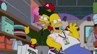 Homer Simpon free stuff