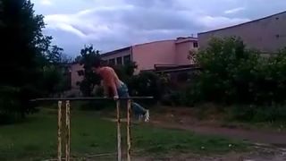 Street workout fail