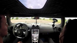 Koenigsegg Agera R - test stabilizačného systému