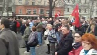 Protest proti NATO v BA 2