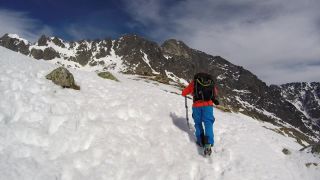 Teryho chata a Mala Studena dolina v zime 2015
