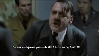 Hitler sa dozvedel,že Gta 5 mu nepôjde