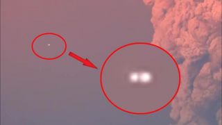 Erupciu sopky v Čile pozorovalo UFO