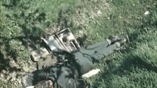 Wehrmacht kapitulácie v Československu, máj 1945. Vo farbe