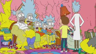 Simpsonovcov navštívili Rick a Morty