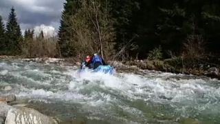 Bela river slow motion