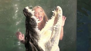 "Skákavé" krokodíly z Crocosaurus Cove (Austrália)