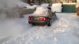 Audi Quattro na snehu