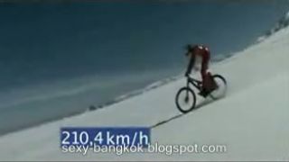 210 km/h na bicykli