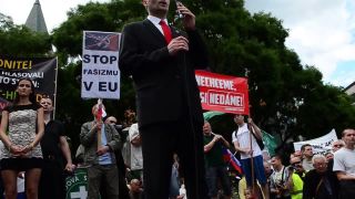 STOP Islamizácií Európy - Róbert Švec /Nám. SNP/