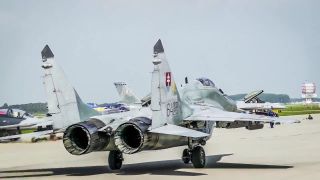 Slovenský MIG-29 ZBLÍZKA