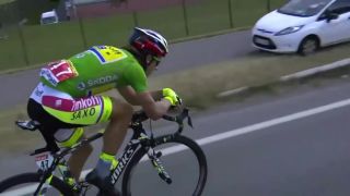 Keď Peťo Sagan reže zákruty (TdF 16. etapa)