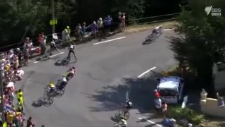 Nepríjemný náraz na TDF