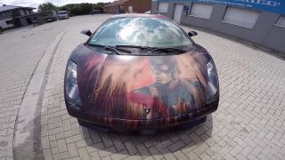 Lamborghini Gallardo s exkluzívnym lakom