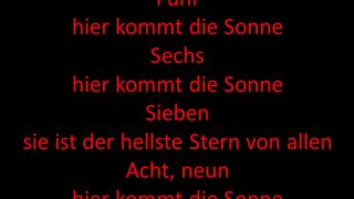 Rammstein Sonne (extended version)