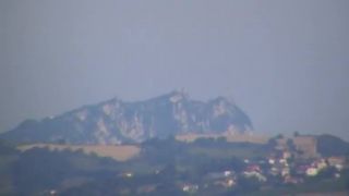 Pohľad na kopec Monte Titano (San Marino)