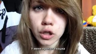 Ruská básnička - stratila som mačku