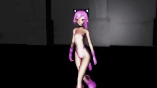 Sexy neko - loli tanec :3