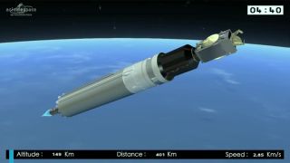 Štart rakety Ariane 5 20.8.2015