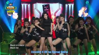 [Live] Hyuna - Blacklist (feat LE of EXID) [slovak sub]