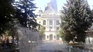 Namestie s fontanami