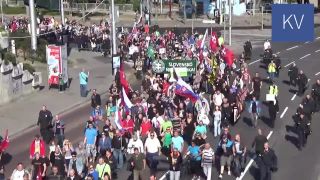 Pochod Antislamistov Bratislava (12.9.2015)