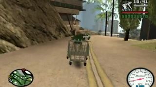 GTA SA jazda na vozíku