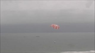Test záchranného systemu kozmickej lodi
