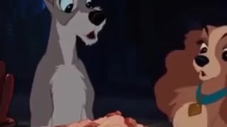Lady a Tramp po večeri