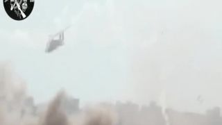 Vrtulníky Mi-24 útočí v Sýrii na pozice IS.
