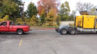 Semi vs. Chevy (Auto Vs. Kamión)