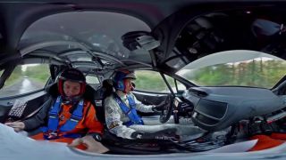 Rally pohledem VR - camery