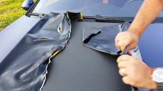 Odstraňovanie tekutej fólie RACER DIP z BMW 335xi
