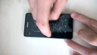 Error touch screen