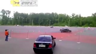Sestřelen člověk na závodění. Severodvinsk. Rusko.