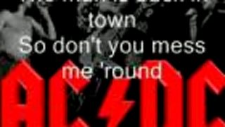 AC/DC - T.N.T+text