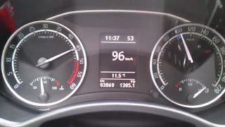 Z 0 na 170 v Octavii Combi TDI RS