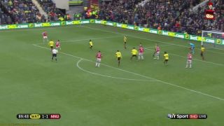 Manchester United vyhral v anglickej lige nad Watfordom 2:1.