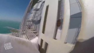 Šialené kúsky na mrakodrape (Dubaj)