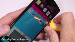 Test ohybnosti - LG G4
